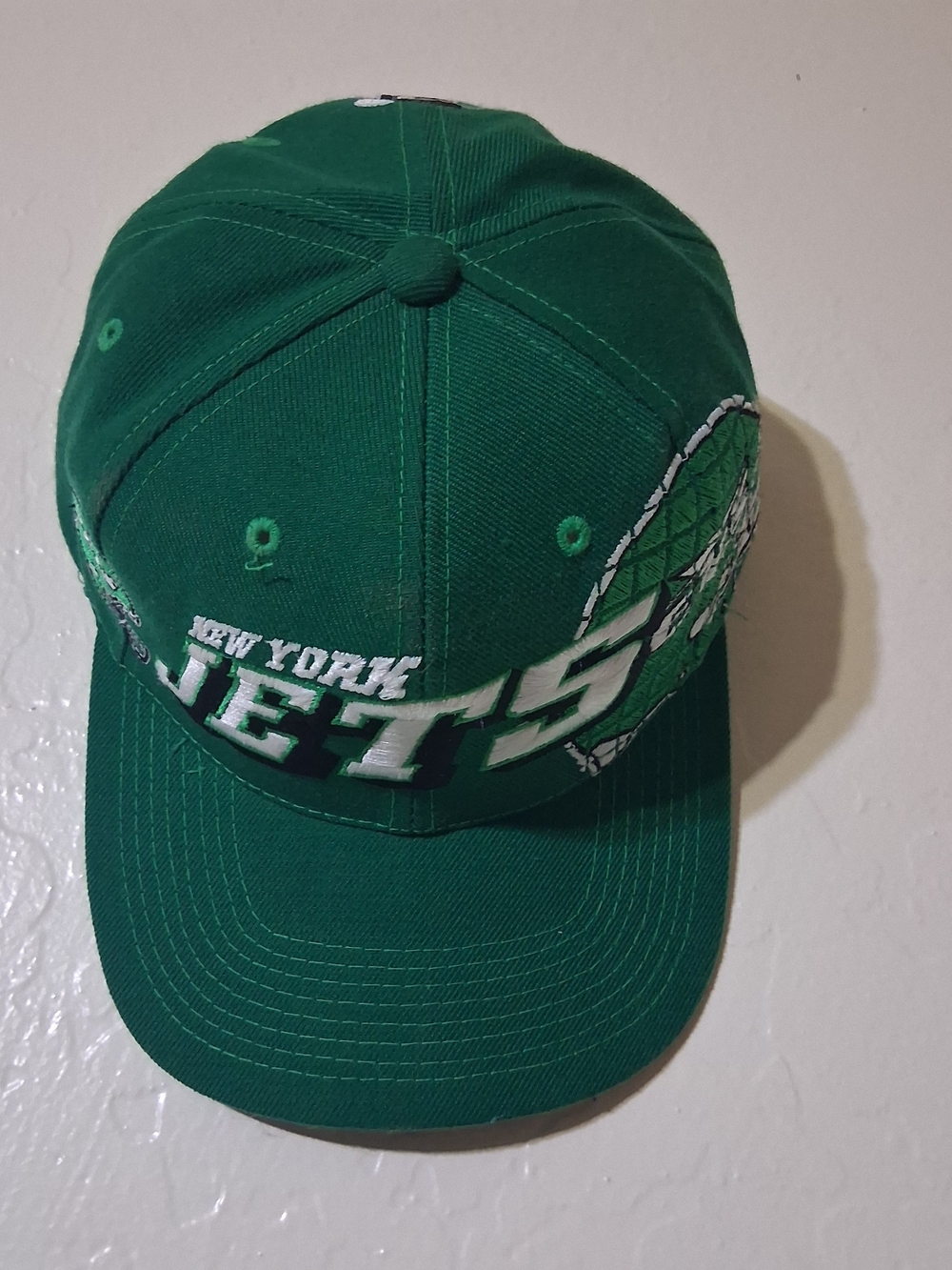 Vintage Proline One Size Fits All New York Jets Green Baseball Cap